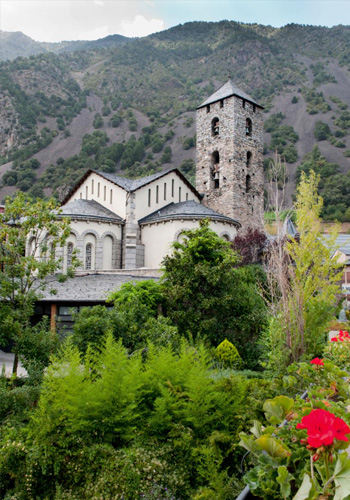 Andorra La Vella, a capital do país